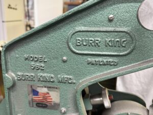 Burr King Vertical Belt Sander