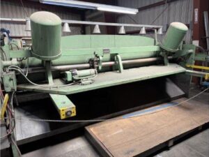 Cincinnati 10’ x 1/4” Power Shear, Back Gauging