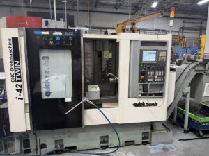 2017 Quick-Tech Mdl. I-42 Twin CNC Turning Center