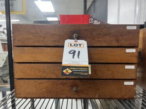 .011-.5005 Gage Pin 4-Drawer Set