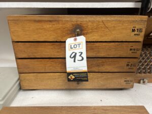 .011-.5005 Gage Pin 4-Drawer Set