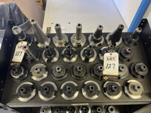 (26) Cat50 Taper Tooling Cart