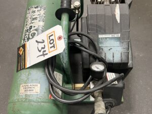 Air Compressor, Hitachi EC12, 4gal, 2HP