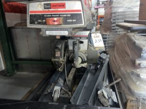 10" Craftsman Radial Saw, w/ stand and casters