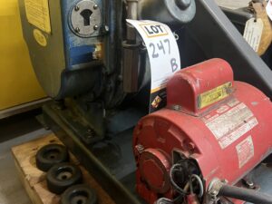 Vacuum Pump with 1 hp Dayton 5K321 Motor