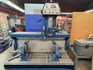 T&S Drill Press with Cabinet with Contents