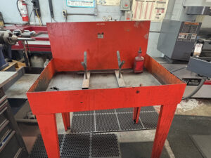 Parts Washer Table