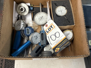 Large Lot of Mitutoyo Indicator Gauges/ Valve System Height Gauges