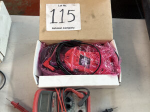 Craftsman Digital Mulimeter and Mac Tool EM110 Clamp Adapter