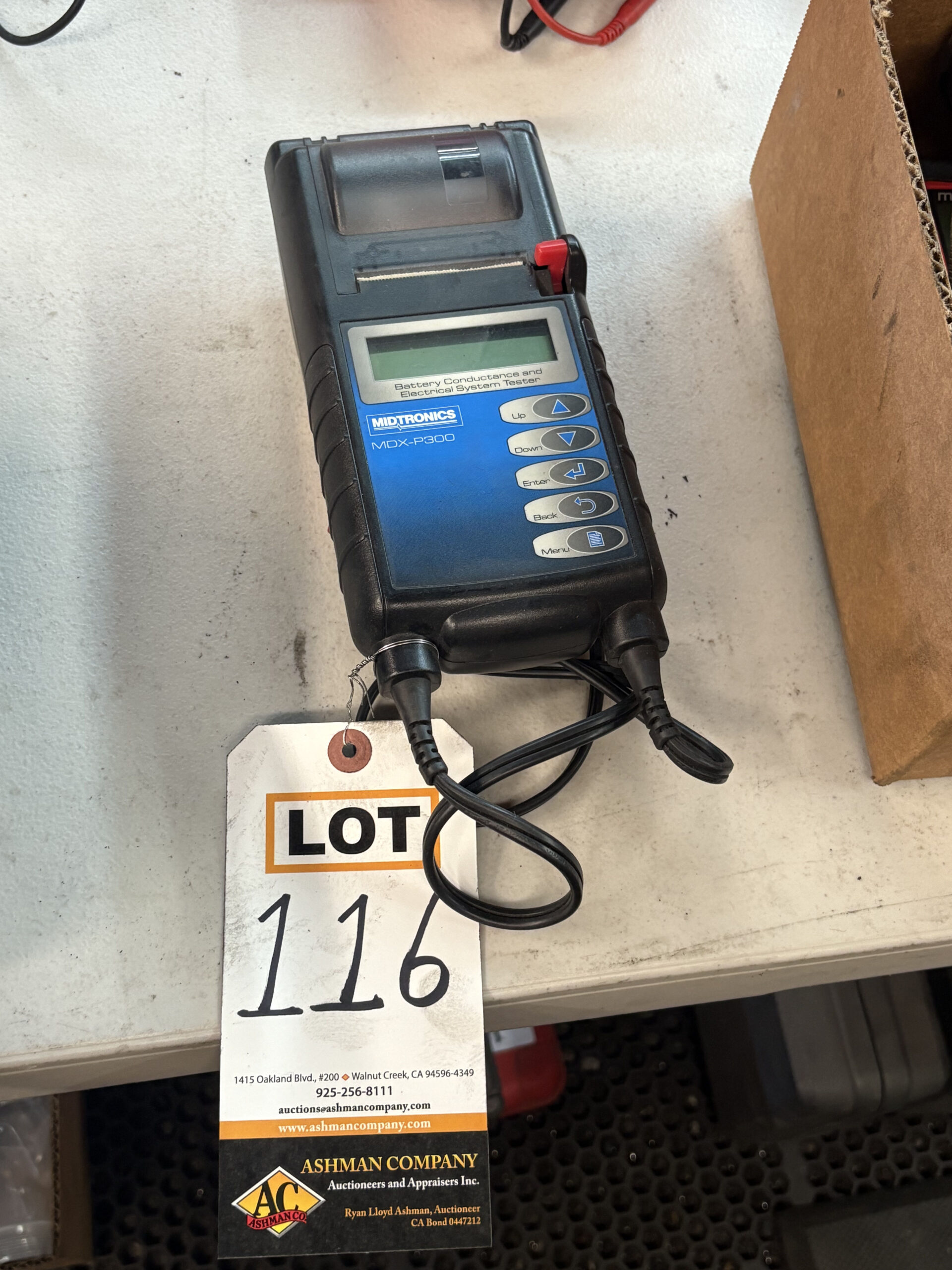 Histrionics MDX-P300 Battery Conductance and electrical System Tester