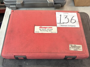 Snap On 48 Piece Thread Restoring Set
