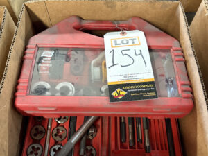 Large lot of (2) Snap On Metric Tap & Die Set and Master Disconnect Set