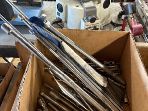 Large Lot of Socket Extensions and Breaker Bar Set