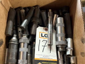 Large Lot of Large Lot of Impact Screwdriver, Impact Screwdriver Bits and Stud Pullers