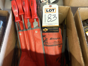 Large Lot of Snap On Filers