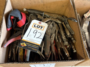 Large Lot of Vice Grips and Pliers