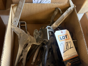 Large Lot of Welding Clamps
