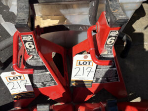 (2) Big Red 6 Ton Jack Stands