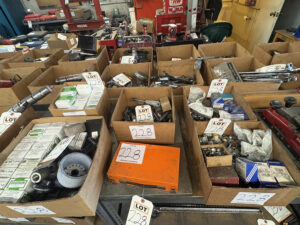 Large lot of Expansion Plugs, Sanding Drums, Fitting Brush Cleaners and Sanding Threads