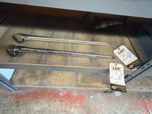 (2) Duratech Chain Wrenches