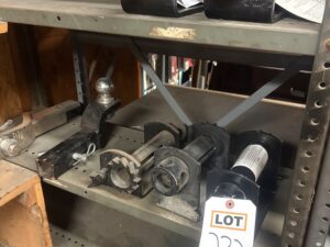 Track Sliding Winch and 2 Truck Hitches