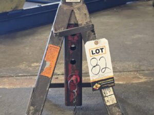 Gray Adjustable Jack Stand 20,000 lb Capacity