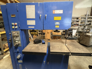 W.F. Wells V4012 Vertical Bandsaw