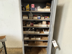 Cabinet With Contents