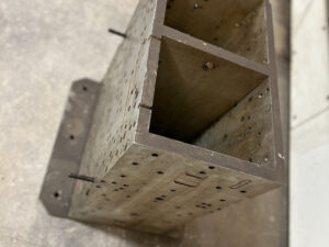 Machined Steel Tooling Block Fixture Block