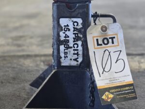 Gray Adjustable Jack Stand 20,000 lb Capacity