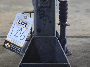 Gray Adjustable Jack Stand 20,000 lb Capacity