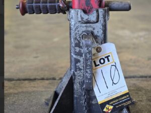 Gray Adjustable Jack Stand 20,000 lb Capacity