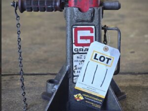 Gray Adjustable Jack Stand 20,000 lb Capacity