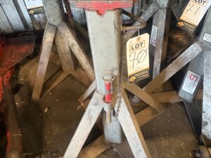 Gray Adjustable Stand 20,000 lb Capacity