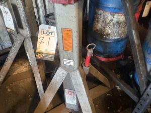 Gray Adjustable Stand 20,000 lb Capacity