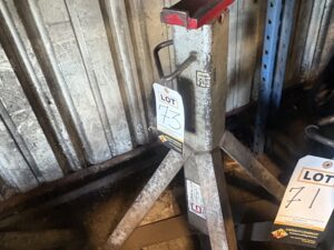 Gray Adjustable Stand 20,000 lb Capacity