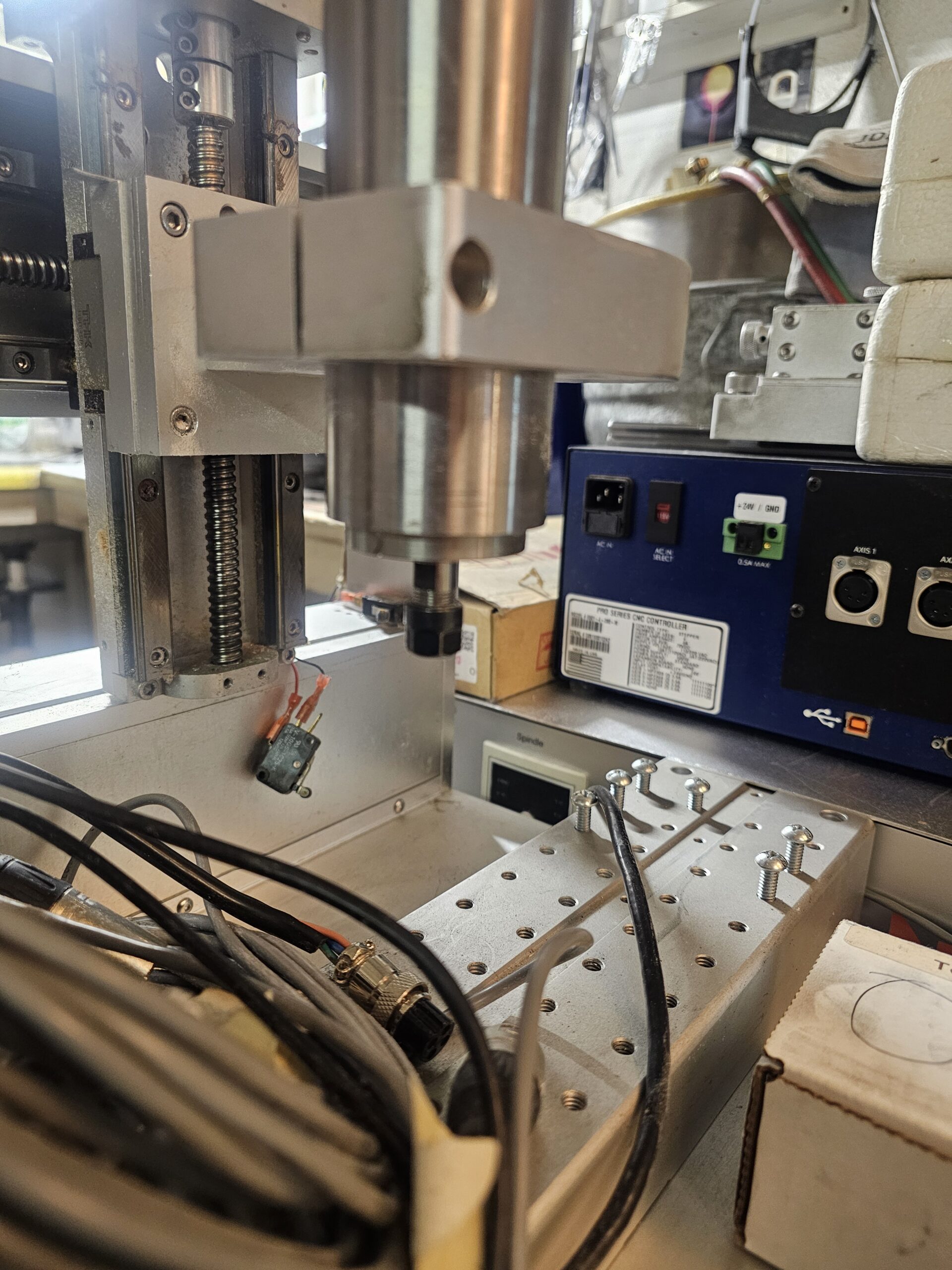 NEO Desktop CNC Milling / Engraving Machine with 4th-Axis Rotary Chuck, Precision Benchtop CNC Machining System - Image 2