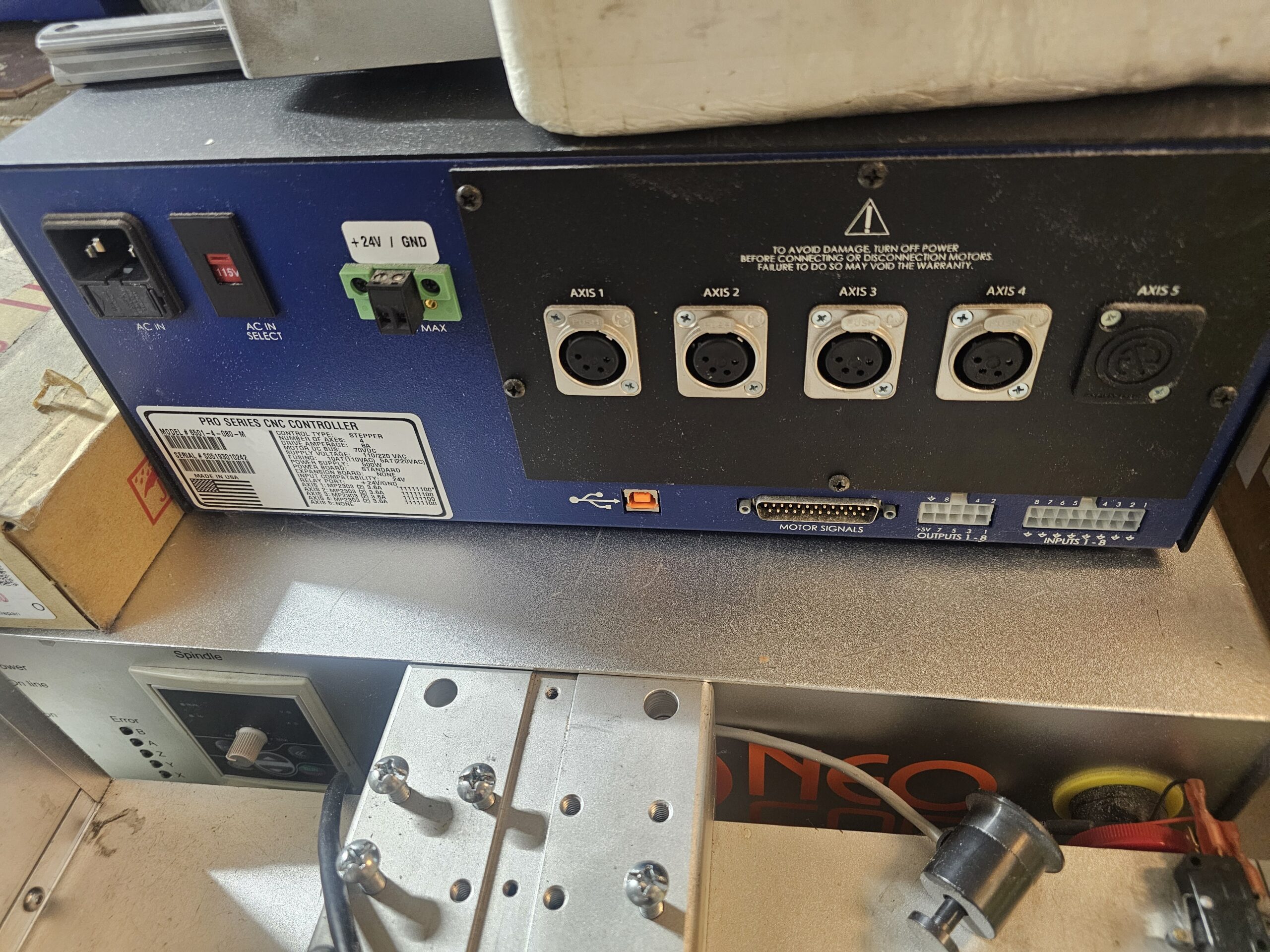 NEO Desktop CNC Milling / Engraving Machine with 4th-Axis Rotary Chuck, Precision Benchtop CNC Machining System - Image 3