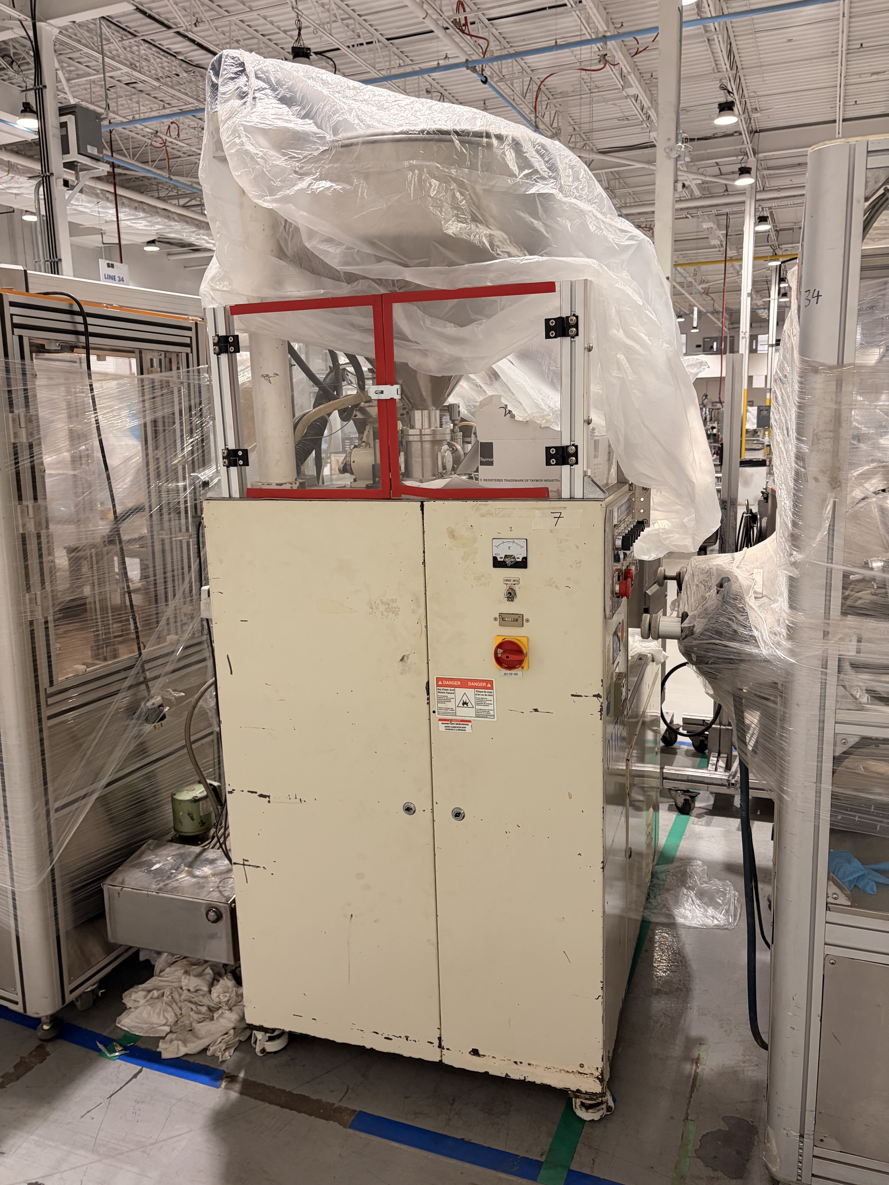 Kentex TK850-HA Tube Filler, source machine 7, shown in the supplier photograph.